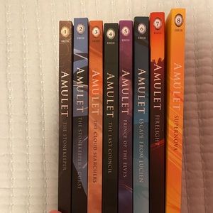 Amulet comic books series 1-8